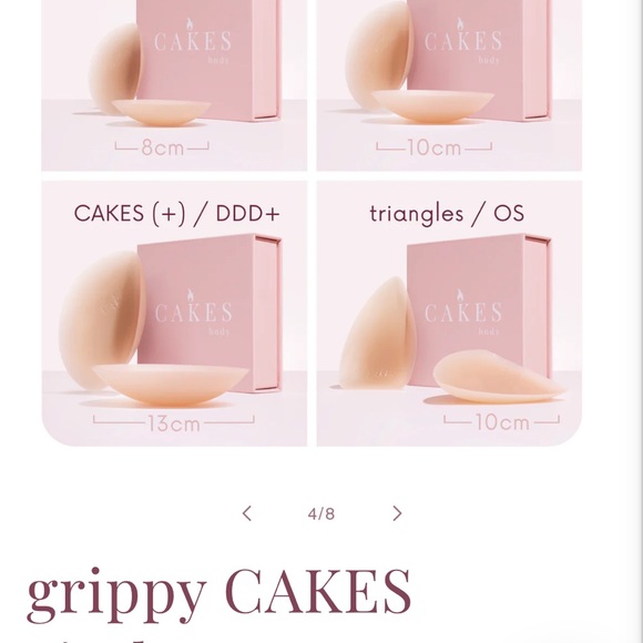 Cakes Body Grippy Pads X Large - Picture 3 of 3